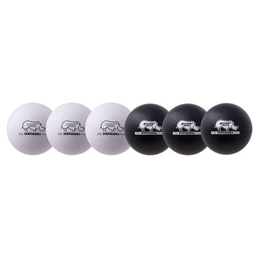 Rhino Skin Dodgeball Set, Black/White